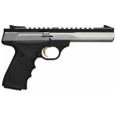 Browning Buck Mark Semi-Auto Pistol Contour Stainless Steel 5.5