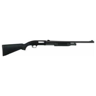 Maverick 88 12 Gauge Shotgun 24" Slug Barrel Cylinder Bore Adjustable Sights Black Synthetic Stock 31017