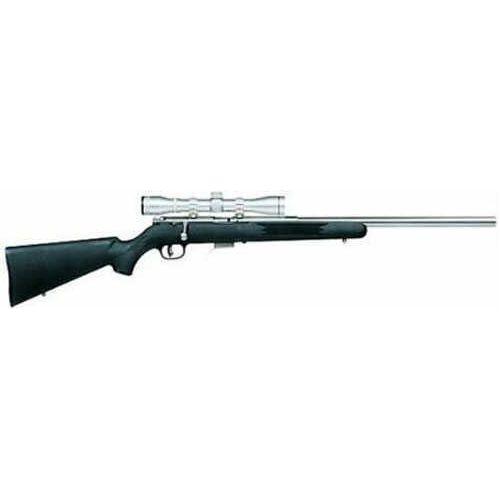 Savage Arms 93FVSS-XP 22 Magnum 21" Stainless Steel With 4X32MM Scope Accu-Trigger Synthetic Stock Bolt Action Rifle 95200