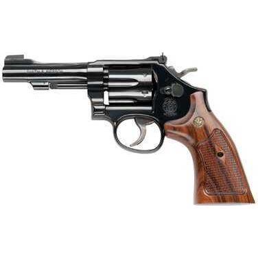 Smith & Wesson Revolver 48 22 Magnum 4" Barrel 6 Round Blue Wood Grip 150717 - Buy A Gun