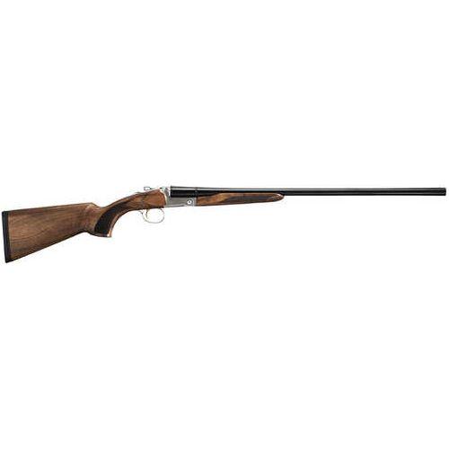 EAA Akkar Churchill 512 Field Break Open Side-By-Side 12 Gauge Shotgun 28" Black Barrel 3" Chamber 2Rd Capacity Right Hand Walnut Stock Silver Finish