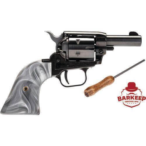 Heritage Barkeep Revolver 22LR 3" Barrel 6rd Capacity Black Oxide Steel Gray Pearl Grip Finish - Buy A Gun