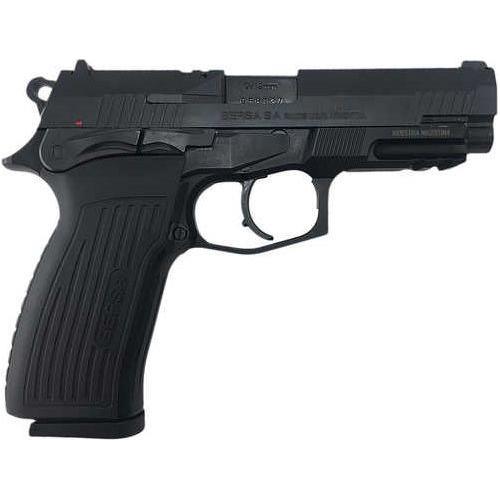 Bersa TPR9M Semi-Auto Pistol 9mm Luger 4.25" Barrel 1-17Rd Mag Right Hand Black Alloy Frame Polymer Grips - Buy A Gun