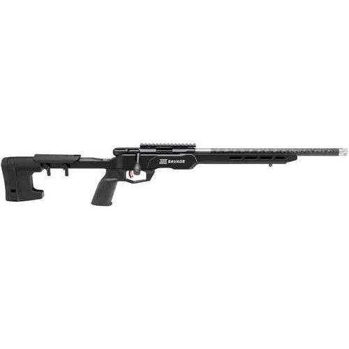 Savage Arms B22 Precision Lite Bolt Action Rifle 22LR 18" Barrel 1-10Rd Mag Black Polymer Finish