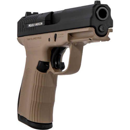 FMK Firearms 9C1 G2 Semi-Auto Pistol 9mm Luger 4" Barrel 1-14Rd Mag Black Interchangeable Backstrap Burnt Bronze Polymer Finish - Buy A Gun