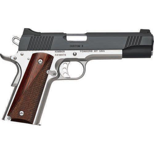 Kimber Custom Ii Pistol 9mm 5" Barrel 10 Round Brushed-polished Carbon Slide Stainless Steel Frame And Rosewood Grips - Buy A Gun