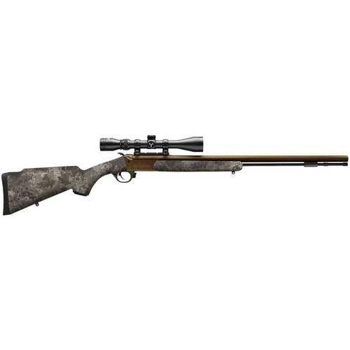 Traditions Firearms NitroFire 50 Cal 209 Primer Rifle, 26 in barrel, 1 rd capacity, veil wideland, synthetic finish