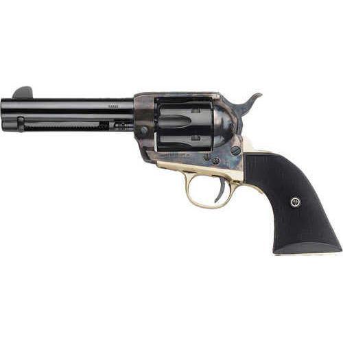 Pietta Gunfighter Revolver 9mm, 4.75 in barrel, 6 rd capacity, checkered black polymer finish - Buy A Gun