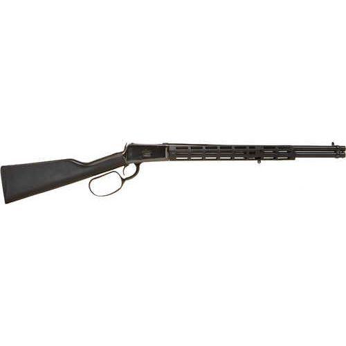 Citadel Levtac-92 357 Mag 8+1 18" Barrel, Adjustable Rear Peep Sight, Blued Black synthetic, Right Hand