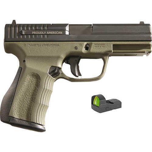 FMK Elite Pro Pistol Package 9mm 4 in. barrel, 14 rd. w/ Burris Fastfire 3 optic, OD green finish - Buy A Gun