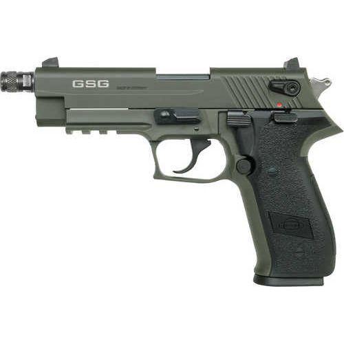 Advanced Technology GSG Firefly Pistol 22 LR. 4.9 in. barrel, 10 rd capacity, green polymer finish - Buy A Gun