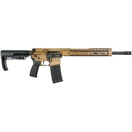 Black Rain Ordnance Spec+ Fusion Rifle, 5.56x45mm NATO, 16 in. Barrel, 30 rds, Tigers Eye Battleworn finish