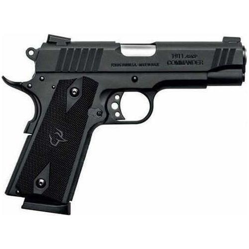 Taurus 1911 Commander Pistol 45 ACP 4.2" Barrel 8 Rounds Synthetic Grips Steel Frame Black Finish - Buy A Gun