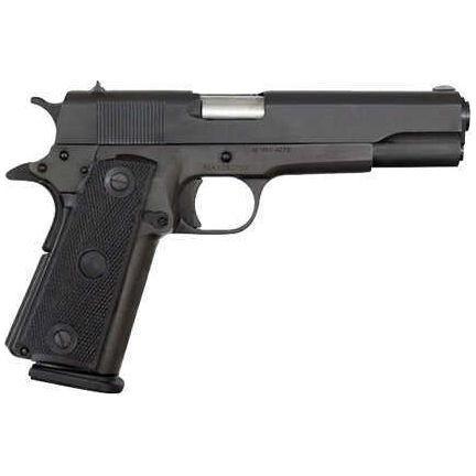 Rock Island Armory M1911-A2 FSP 45 ACP 5" Barrel Blued Steel Frame Black Plastic Grip 10 Round Semi Automatic Pistol 51453 - Buy A Gun