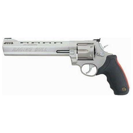 Taurus M444 Raging Bull Revolver 44 Magnum 8 3/8" Barrel 6 Round Adjustable Sight Stainless Steel 2444089 - Buy A Gun