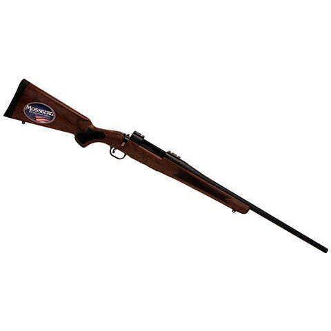 Mossberg Patriot 22-250 Rem Bolt Action Rifle 22" Fluted Barrel Walnut Stock Weaver Style Bases 5 Round