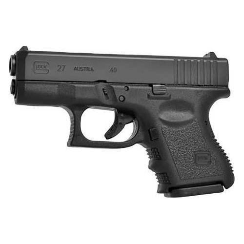 Glock 27 Gen 3 Subcompact 40 S&W, 3.42 in barrel, 9 rd capacity, black polymer finish - Buy A Gun