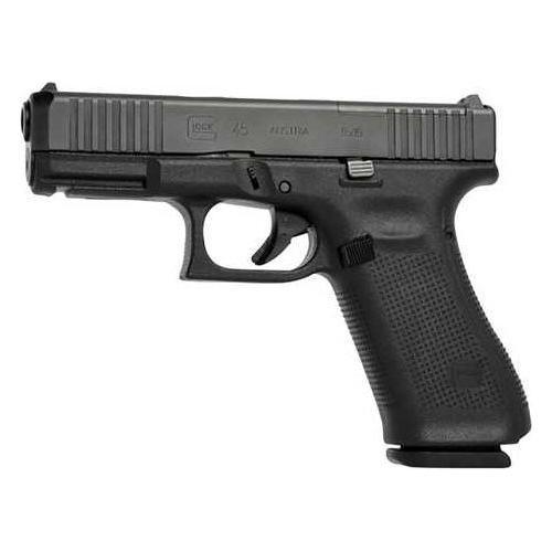 Glock 45 Gen 5 Compact 9mm Luger pistol in barrel 17 rd capacity black polymer finish - Buy A Gun