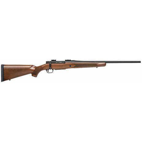 Mossberg Patriot 243 Win 22"Barrel 5 Round Blued Walnut Stock Bolt Action Rifle