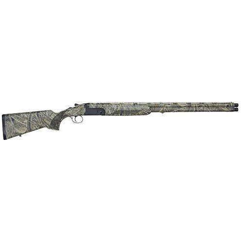 CZ SwampMagnum 12 Gauge shotgun with a 30-inch barrel and 3.5-inch chamber, featuring a Realtree Max 5 camo finish for hunting and outdoor use.