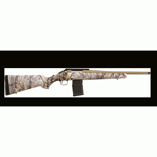 Ruger TALO 223/5.56 Remington, 16.13 in barrel, 5 rd capacity, Yote Camo Cerakote finish