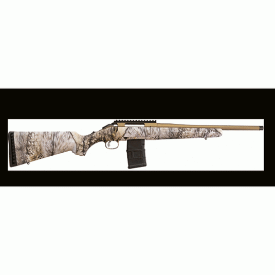 Ruger TALO 223/5.56 Remington, 16.13 in barrel, 5 rd capacity, Yote Camo Cerakote finish