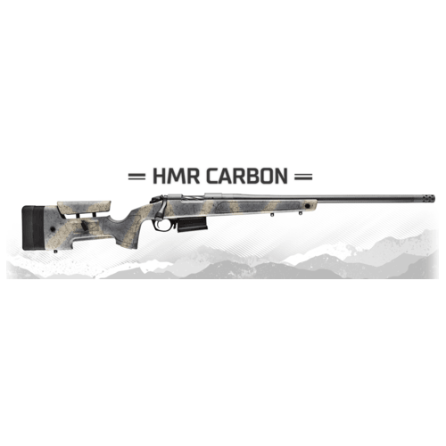 Bergara B-14 Carbon Wilderness HMR 6.5 Creedmoor Rifles 22 in barrel 5 rd capacity sniper grey fiber finish