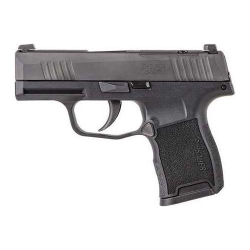 Sig Sauer P365-380 ACP Handgun, 3 in barrell, 10 rd capacity, black polymer finish - Buy A Gun