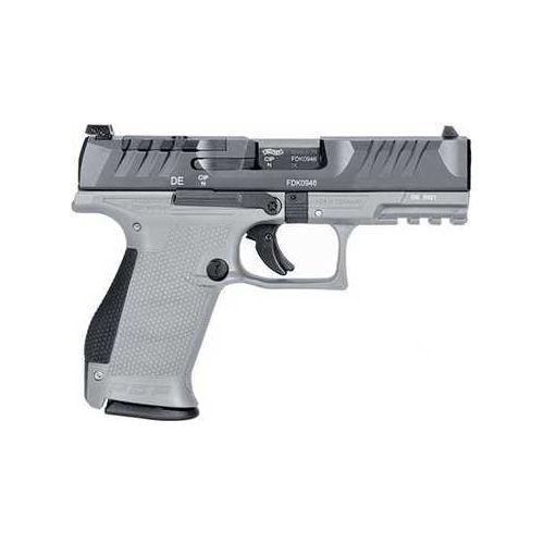 Walther PDP Compact 9 mm semi auto luger, 4 in barrel, 15 rd capacity, gray polymer finish - Buy A Gun