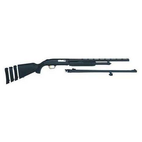 Mossberg 500 Pump Super Bantam Combo 20 Gauge Shotgun 22"Vented Rib /24" Rifled Barrel With Sights Blued Synthetic Stock 54250