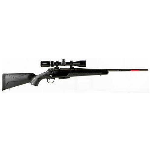 Winchester XPR Compact Vortex Scope Combo Bolt Action Rifle 6.5 Creedmoor 22" Barrel 3 Round Capacity Synthetic Black Stock Perma-Cote