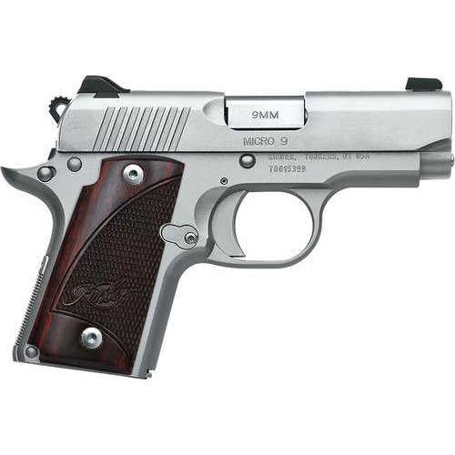 Kimber Micro 9 Pistol 9 mm 3.15 in. barrel, 7+1 rd. rosewood, stainless finish - Buy A Gun