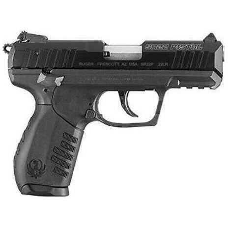 Ruger SR-22 22 Long Rifle 3.5" Barrel 10 Round Black Semi Automatic Pistol 3600 - Buy A Gun