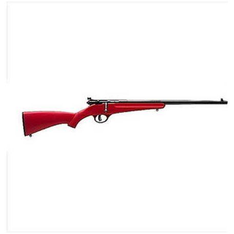 Savage Rascal Bolt Action Youth Rifle 22 Short / Long/ 16.125" Barrel Red Stock