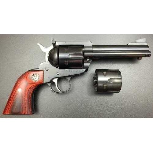 Ruger Revolver Blackhawk Flattop 357 Mag 9mm Combo 4 5/8" Barrel Mid-size Frame Wood Grips Blued - Buy A Gun