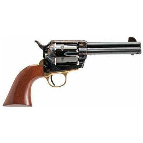 Cimarron Pistolero 357 Magnum Revolver 6 Round 4.75" Barrel Pre-War Color Case Hardened Frame Blued - Buy A Gun