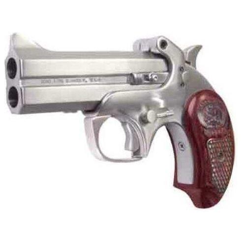 Bond Arms BASS Snakeslayer Original Derringer 357 Magnum 3.50" Barrel Stainless Steel Finish Rosewood Grips - Buy A Gun