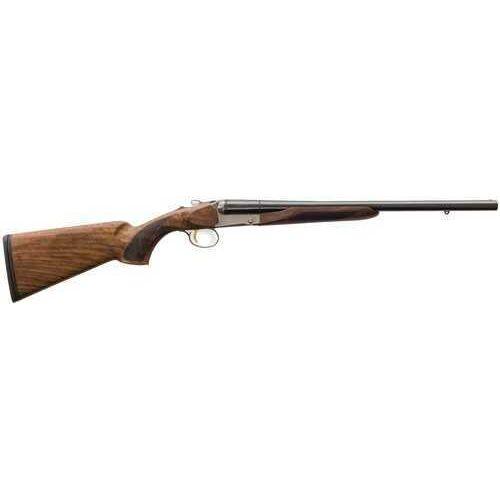 Charles Daly / KBI Inc. SXS 512T 12 Gauge Shotgun 3 Inch Chamber 20 Barrel Extractor Blued Finish Walnut Stock