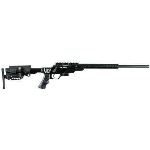 Rifle Crickett KSA20450 722 PT Bolt 22 Long (LR) 16.5" 7+1 AB Arms Urban Sniper Black Stock Hard