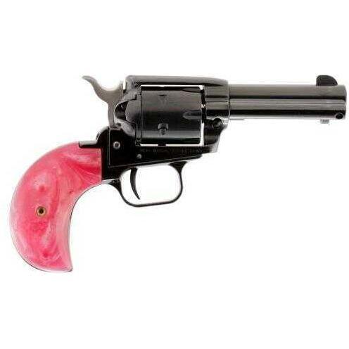 Heritage Rough Rider Revolver 22 Long Rifle / 22 Mag 3.50" Barrel Blued Finish Pink Bird Head Grip - Buy A Gun