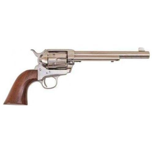 Cimarron Frontier 357 Magnum/38 Special Stainless Steel Finish Pre- War Frame Single Action Revolver 7.5" Barrel Pistol - Buy A Gun