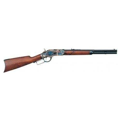 Taylor Uberti 1873 Trapper Rifle With Straight Stock, Half-Round Half-Octagon 18