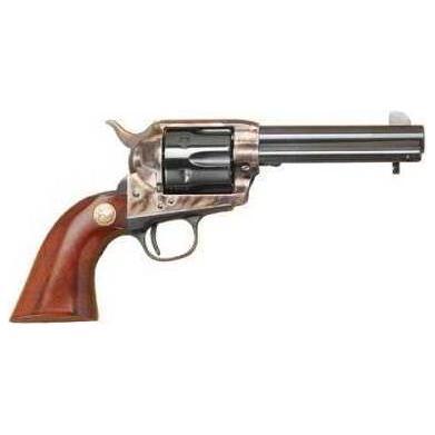 Cimarron 1873 SAA Model P 38 WCF Revolver 4.75" Barrel Case Hardened Walnut Grip Standard Blued Finish MP685 - Buy A Gun