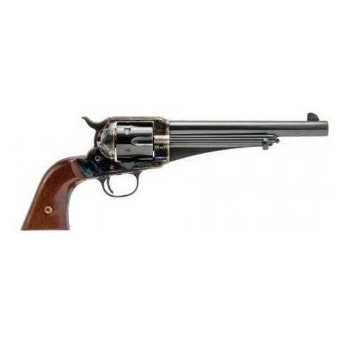 Cimarron 1875 Outlaw 45 Colt / 45 ACP Dual Cylinder 7.5" Barrel Standard Blued Frame & Finish Revolver 1-Piece Walnut Grip Md: CA154 - Buy A Gun