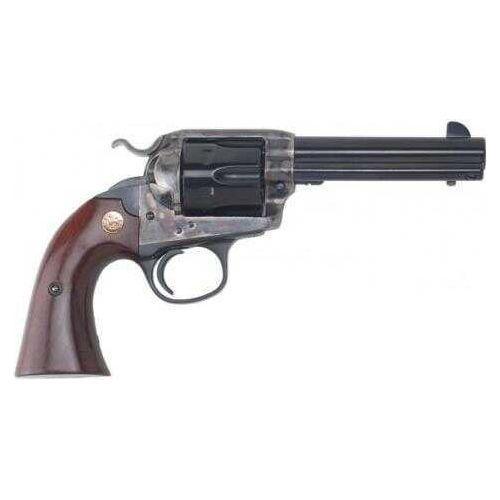 Cimarron Bisley Model 357 Magnum 4.75" Barrel Case Hardened Receiver 2-Piece Walnut Grip Standard Blued Finish Pistol CA602 - Buy A Gun