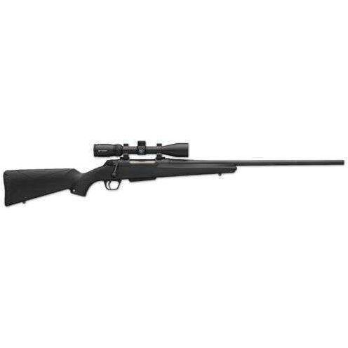 Winchester XPR 300 Mag 26" Blued Barrel Rounds With Scope Combo Package Black Synthetic Stock Bolt Action Rifle