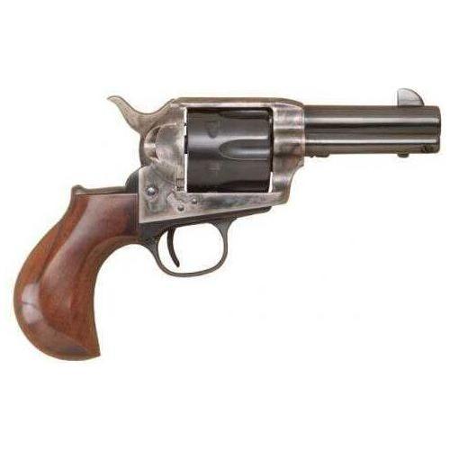 Cimarron Thunderer Revolver 357 Magnum 3-1/2" Barrel Case Hardened Frame 1-Piece Smooth Walnut Grip Standard Blued Pistol - Buy A Gun