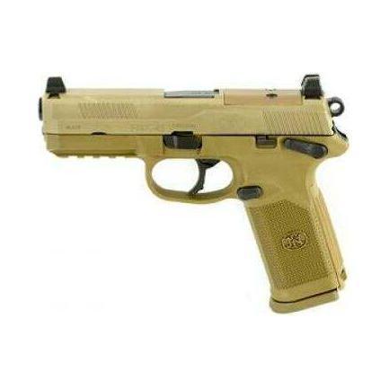 FN FNX-45 Tactical Semi Automatic Handgun .45 ACP 5.3" Threaded Barrel 10 Rounds Flat Dark Earth - Buy A Gun