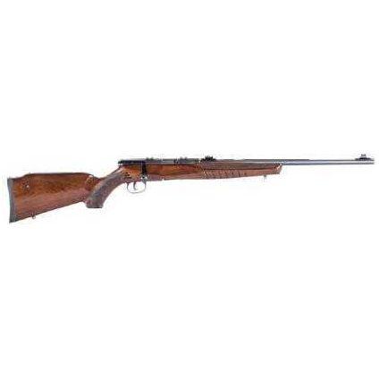 Savage Arms Bolt Action Rifle B22 Sporter Barrel 22 Magnum 21" blued barrel 10 Rounds with Walnut-Stained Hardwood Wood Stock