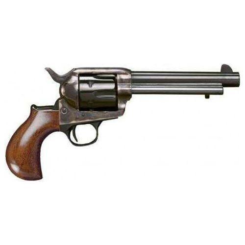 Cimarron Thunderer Revolver 45 Colt 5-1/2" Case Hardened Frame 1-Piece Walnut Smooth Standard Blued Finish - Buy A Gun